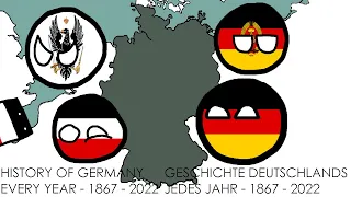 History of Germany: Every Year - 1867 - 2022