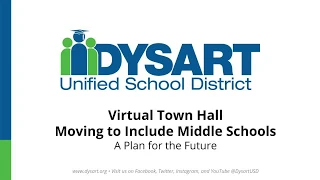 Virtual Town Hall: Moving to Include Middle Schools