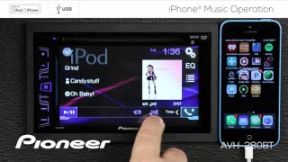 How To - AVH-280BT - iPhone Music Operation