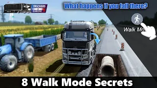 Top 8 Walk Mode Secrets in Truckers of Europe 3 V 0.32.2