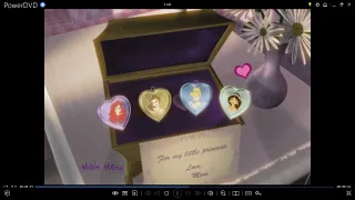 Disney Princess Stories Volume 1:A Gift From The Heart 2004 DVD Menu Walkthrough