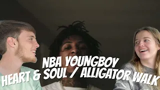 THIS CAUGHT ME OFF GUARD! | TCC REACTS TO NBA Youngboy - Heart & Soul / Alligator Walk