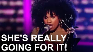 Vocal Coach Analysis: Wé Ani is rocking out to "Something's got a hold on me" - American Idol Top 10