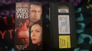 Opening To Spider’s Web 2002 VHS