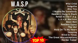 W   A   S   P MIX 30 Greatest Hits ~ 1980s Music ~ Top Hard Rock, Heavy Metal Music