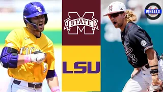 Mississippi State vs #2 LSU (INCREDIBLE GAME!) | Game 3 | 2023 College Baseball Highlights