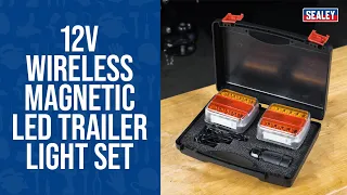 Sealey 12V Wireless Magnetic LED Trailer Light Set – TB18LEDW