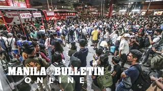 Passengers fill bus station on Holy Week rush