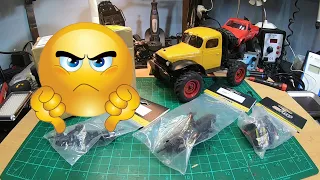 My FCX24 spare parts from Fair RC – Don’t let them rip you off (here)!