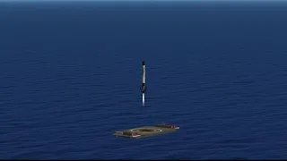 Falcon 9 kOS Landing Script Teaser