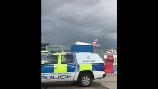 BA Flight diverted as strong winds prevent landing