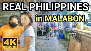 NON-STOP ACTION | WALKING From The FAMOUS PLACE in MALABON CITY Philippines [4K] 🇵🇭