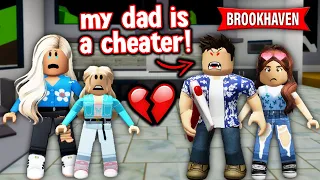 MY DAD WAS CHEATING ON MY MOM | Brookhaven RP Mini Movie (Roblox)