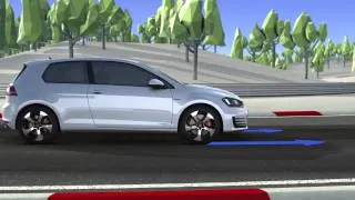 2013 Volkswagen Golf GTI technology animated