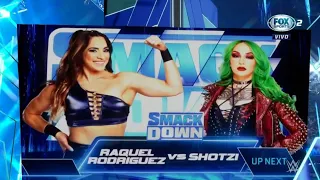 Raquel Rodriguez Vs Shotzi - WWE SmackDown Español Latino: 20/05/2022