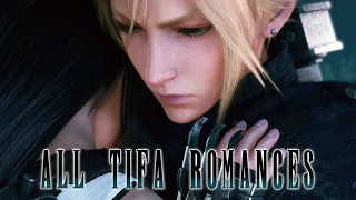 Final Fantasy 7 Remake - All Tifa Romantic Scenes