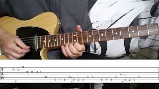 How To Play The Guitar Solo From LUCKY MAN By ELP