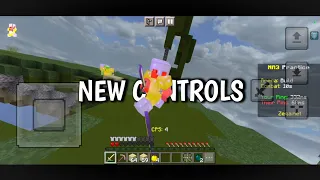 PVP COM OS NOVOS BOTÕES DO MCPE PELA PRIMEIRA VEZ