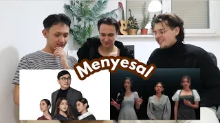 REAKSI Yovie Widianto - Menyesal (Official Music Video) ft. Lyodra, Tiara Andini, Ziva Magnolya