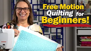 Beginner’s Guide to Free Motion Quilting - 3 EASY Designs!