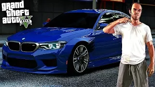 Реальная Жизнь в GTA 5 - ПОГОНЯ ОТ ПОЛИЦИИ НА УГНАННОЙ BMW M5 DimkFedorov`а!!! ЧТО ДАЛЬШЕ???🔥