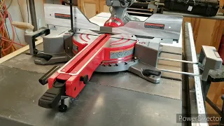 Bauer 10 in Dual-Bevel Sliding Compound Miter Saw, Harbor Freight unboxing and review 57179 19743E-B