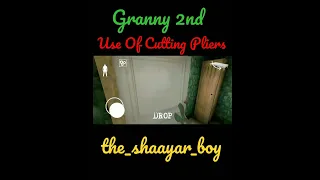 Granny Chapter 2 / Use Of Cutting Pliers / Location Of Cutting Pliers / #granny2 #shorts #short #new