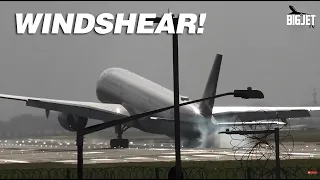 High Winds 🌬️✈️ at London Heathrow Airport [Part 3]