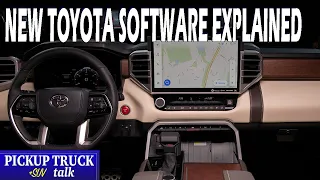 2022 Toyota Tundra Infotainment System Explained