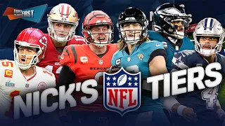 49ers, Cowboys & Dolphins challenge Chiefs reign atop Nick's Week 3 Tiers | NFL | First Things First