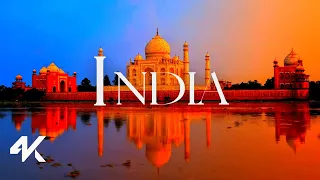 India Scenic Relaxation 4K Drone Video 2022 - Scenic Drone Relaxation Video