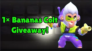 1× Bananas Colt Giveaway! #BananasColtGiveaway