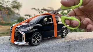 Unboxing of Scale Model Toyota Alphard | Scale 1/24 Model | Die-Cast Collection | Miniature | DIY |