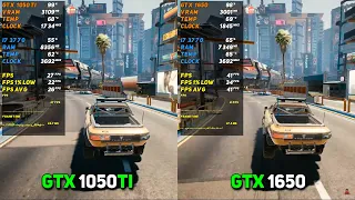 GTX 1050 Ti vs GTX 1650 Test in 10 Games 1080p