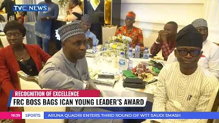 Financial Reporting Council of Nigeria Boss Bags ICAN Young Leader's Award