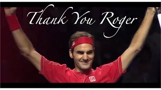 Thank You  Roger Federer.