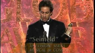 Golden Globes 1994 "Seinfeld" Best TV Series Musical or Comedy