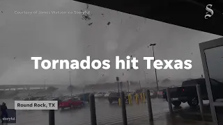 Texas tornado 2022: Round Rock, Elgin and more Central TX residents capture storms on camera