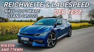 KIA EV6 AWD Test Echte Autobahn Reichweite und Ladezeit 10-80%  #elektroauto #kia