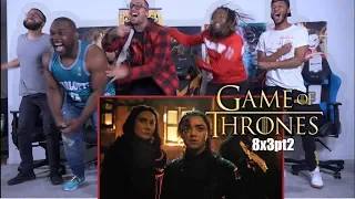 ARYA!! Game of Thrones 8x3 "The Lone Night" GROUP REACTION/REVIEW PART 2