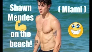 Shawn Mendes on the beach! (Miami)