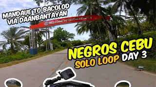 Negros Cebu Solo Loop | Day 3 | Mandaue to Bacolod via Daanbantayan