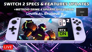 Switch 2 New Leaks & Rumors: Tech Specs/New Features + Metroid Prime 4 Update Discussion (Live Q&A)