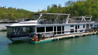 1998 Fantasy 16 x 80WB Houseboat For Sale on Norris Lake TN (Part 1 of 2) - SOLD!