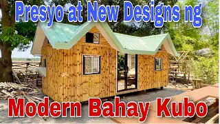 Presyo at New designs ng mga Modern Bahay Kubo / Ang lalaki ng mga kubo nila dito at napakaganda