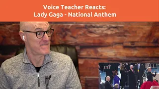 Voice Teacher Reacts - Lady Gaga - National Anthem