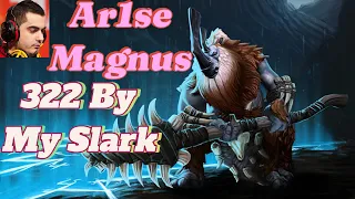 Ar1se - Best Magnus Slick Moments Game So Hard Dota 2 Highlights!