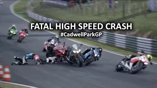 CADWELL PARK GP: FATAL HIGH SPEED CRASH