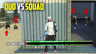 1 HP OP! DUO VS SQUAD AJJUBHAI AND @DesiGamers_ BEST NEW GAMEPLAY - GARENA FREE FIRE