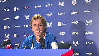 Todd Cantwell’s first Rangers press conference